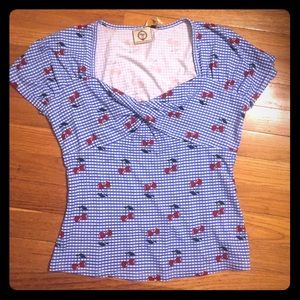 ModCloth fun cherry top